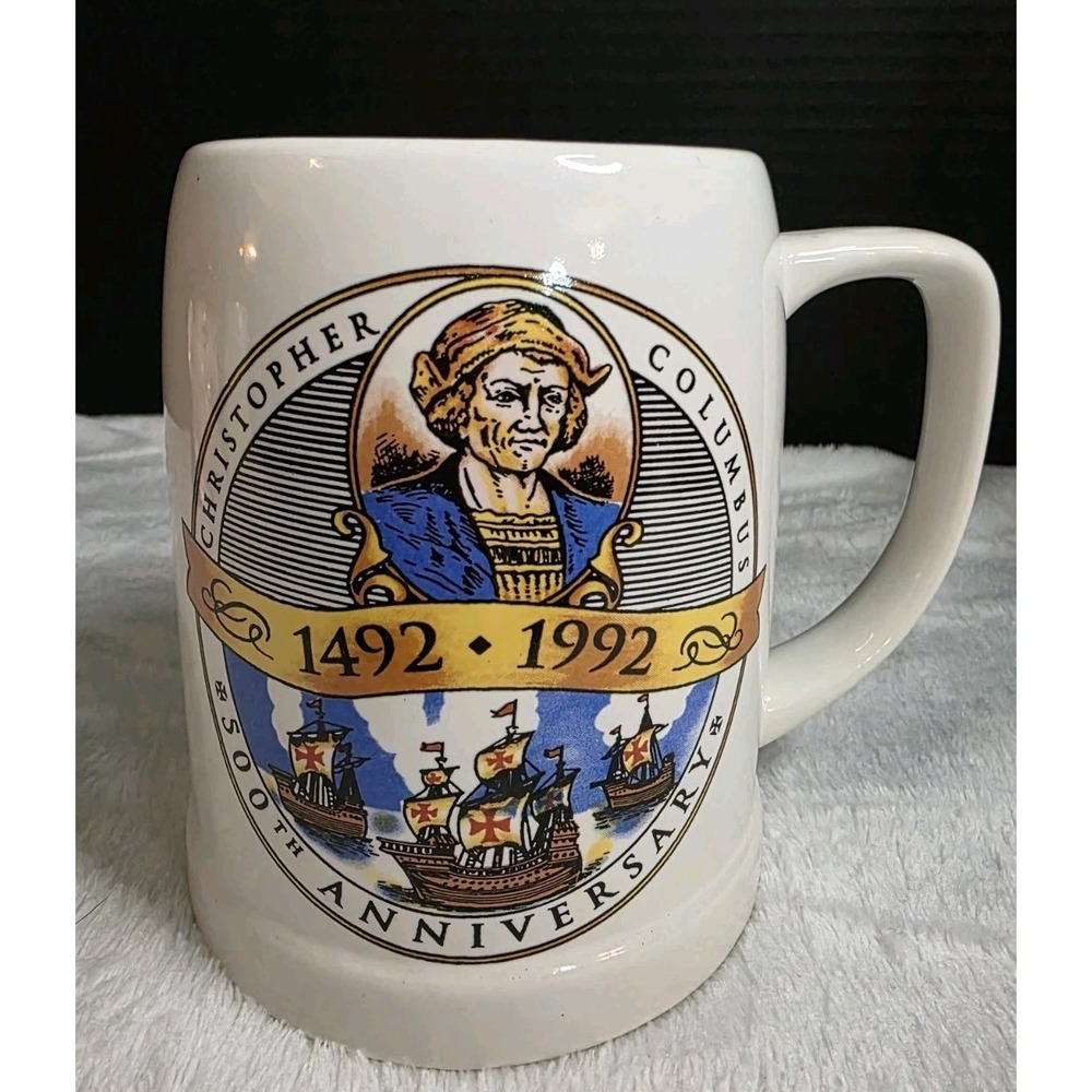 Chadwick Miller Christopher Columbus Mug Tankard Stein 500th Anniversary